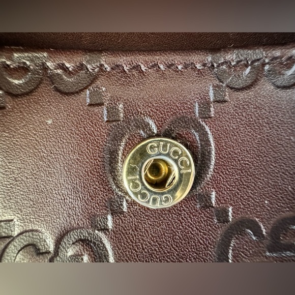 GUCCI Authentic  Guccisima Continental leather wallet - Picture 9 of 15